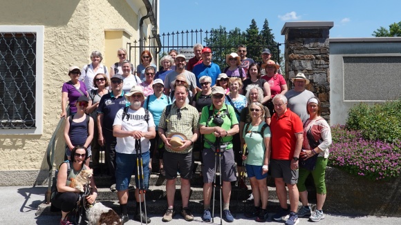 Gruppenbild der B&uuml;rgermeisterwanderung 2026