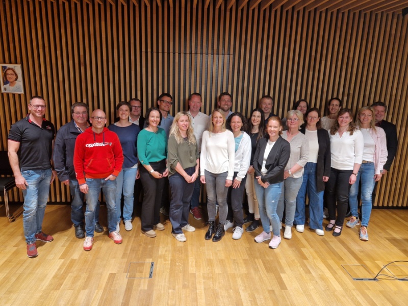 Gruppenfoto bei der 1.Gesundheitskonferenz