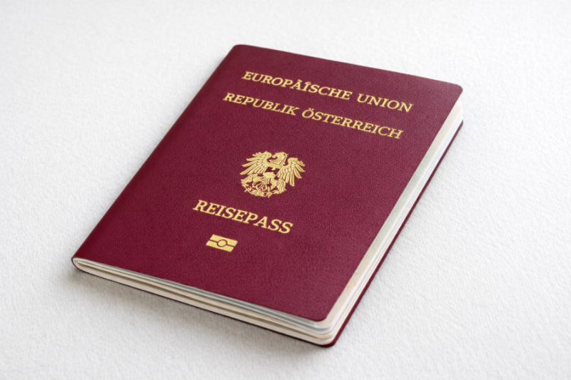 &ouml;sterreichischer Reisepass