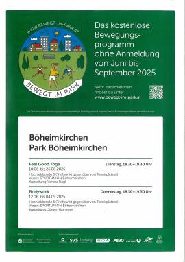 2025.05.21 | Kostenloses Bewegungsprogramm im Park-
