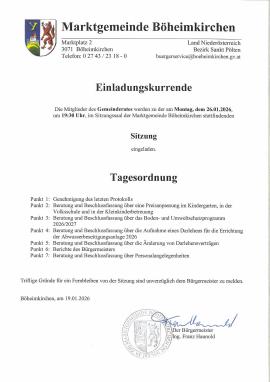 2026.01.19 Gemeinderatssitzung 26.01.2026-