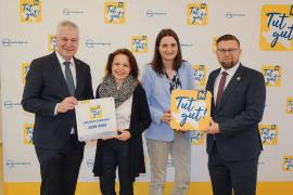2026.04.17 | B&ouml;heimkirchen erh&auml;lt &bdquo;Tut gut!&ldquo;- Silber-(v.l.n.r.): Landesrat Anton Kasser, GGR Petra Graf, Silvia Parzer sowie &bdquo;Tut gut!&ldquo;-Gesch&auml;ftsf&uuml;hrer Erwin Zeiler. Foto: Martin Ma thes